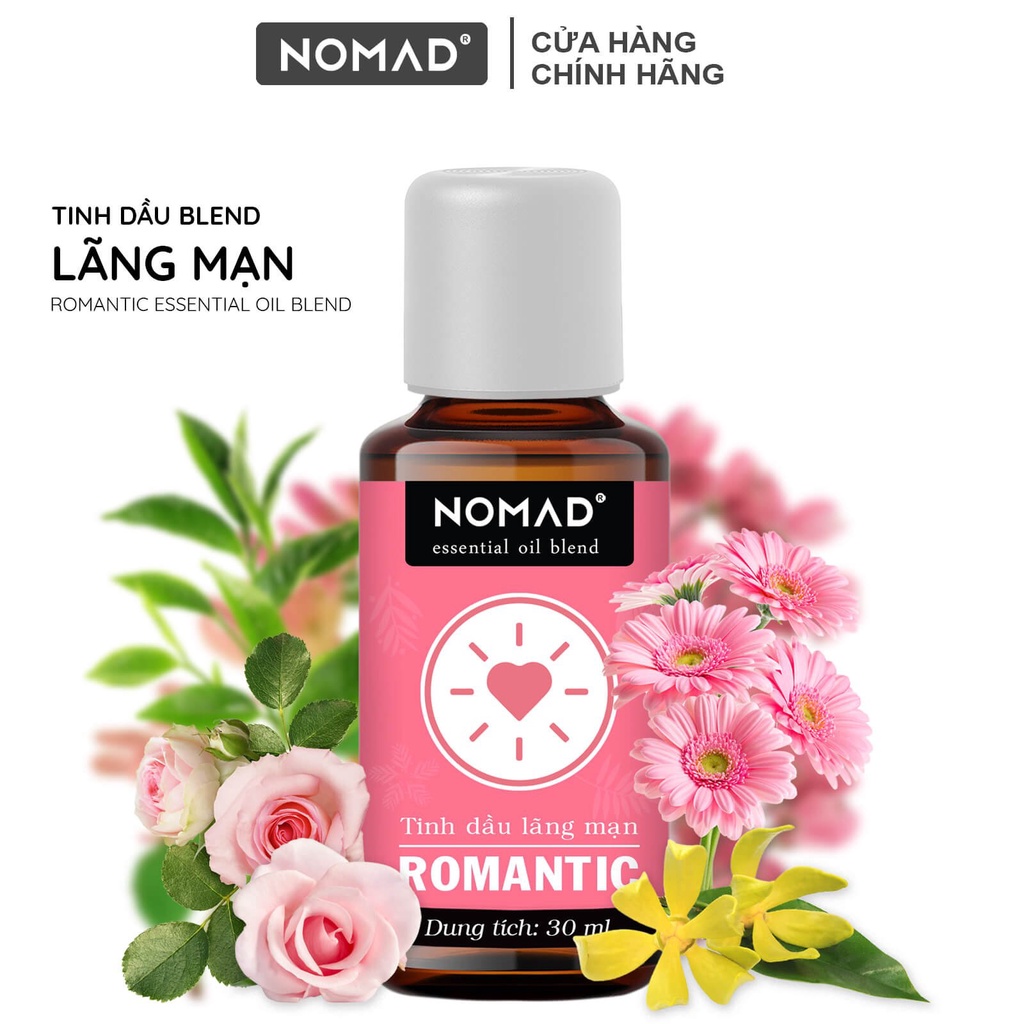 Tinh Dầu Thơm Phòng Nomad Essential Oil Blend - Romantic 10/50ml