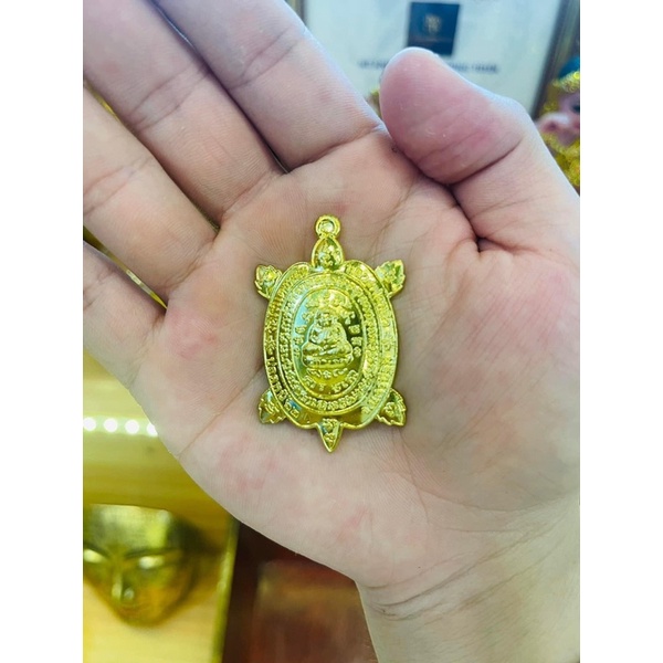 Mặt Dây Chuyền Hình Rùa Vàng