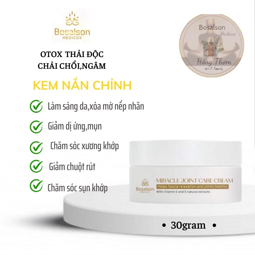 Kem tái tạo và phục hồi hệ cơ Bosalson Medicos MIRACLE JOINT CARE 30 gram