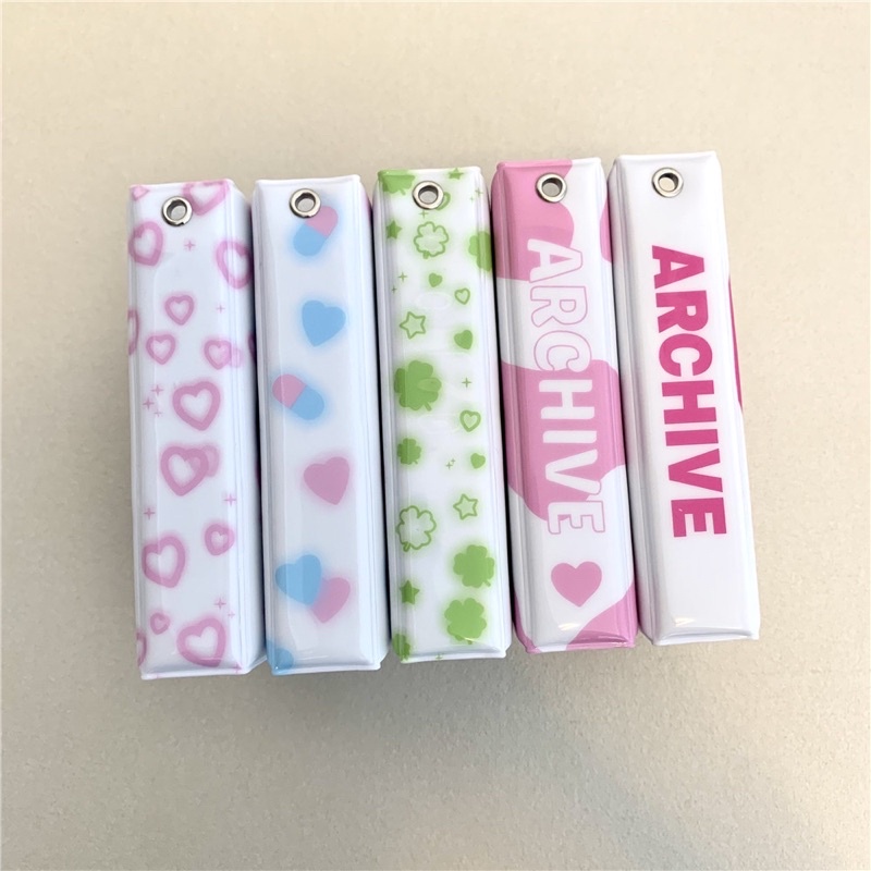 Collect book / Album Ảnh mini các mẫu siêu xinh,Túi PVC dày sz 6,4x9cm, bảo vệ ảnh,card, thẻ bài, anime