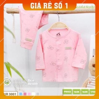 Hàng chính hãng bộ qa ss cúc giữa petit 0-9m
