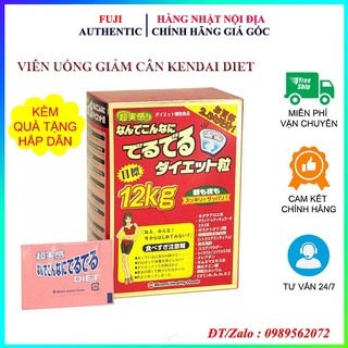 Viên uống giảm cân 12kg Kendai Eat Diet Nhật Bản 75 gói