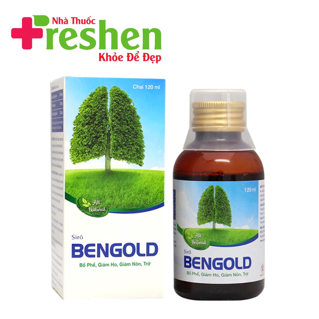 Siro Ho Bengold – Hỗ trợ bổ phế, giảm ho do viêm họng, viêm đường hô hấp