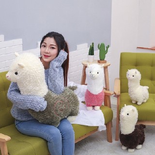 GẤU BÔNG LẠC ĐÀ CUTE NGHE NHẠC LẠC ĐÀ ALPACA ĐEO TAI NGHE