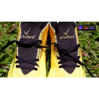 Giày đá bóng X SPEED WINBRO - vàng đen(size38-44)