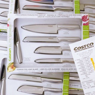 Set 5 Dao Thép Không Gỉ Đức Cuisinart Elite Series 5-Piece Stainless Steel Knife Set