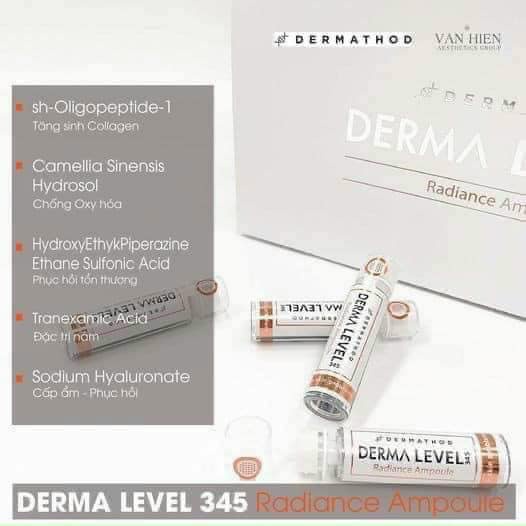 Đầu dập tái tạo collagen Dermathod Derma level 345 Hàn quốc