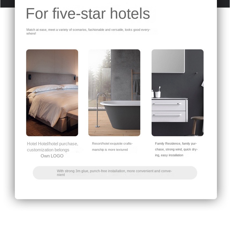 KANGJIA Máy Sấy Tóc Nóng Lạnh Không Đau Gắn Tường Nhà Tắm