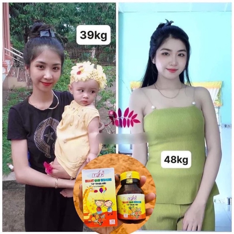Vitamin tăng cân TP Thái Lan 100 viên