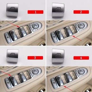 Combo 4 nút công tắc điều khiển cửa kính cho mercedes benz c class w205 glc class w253 s class w222 e class w213