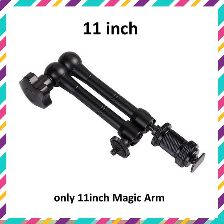 Magic Arm - Kẹp Càng Cua, Khớp Nối Dài 7 Inch, 11 Inch Hỗ Trợ Quay Phim, Chụp Hình