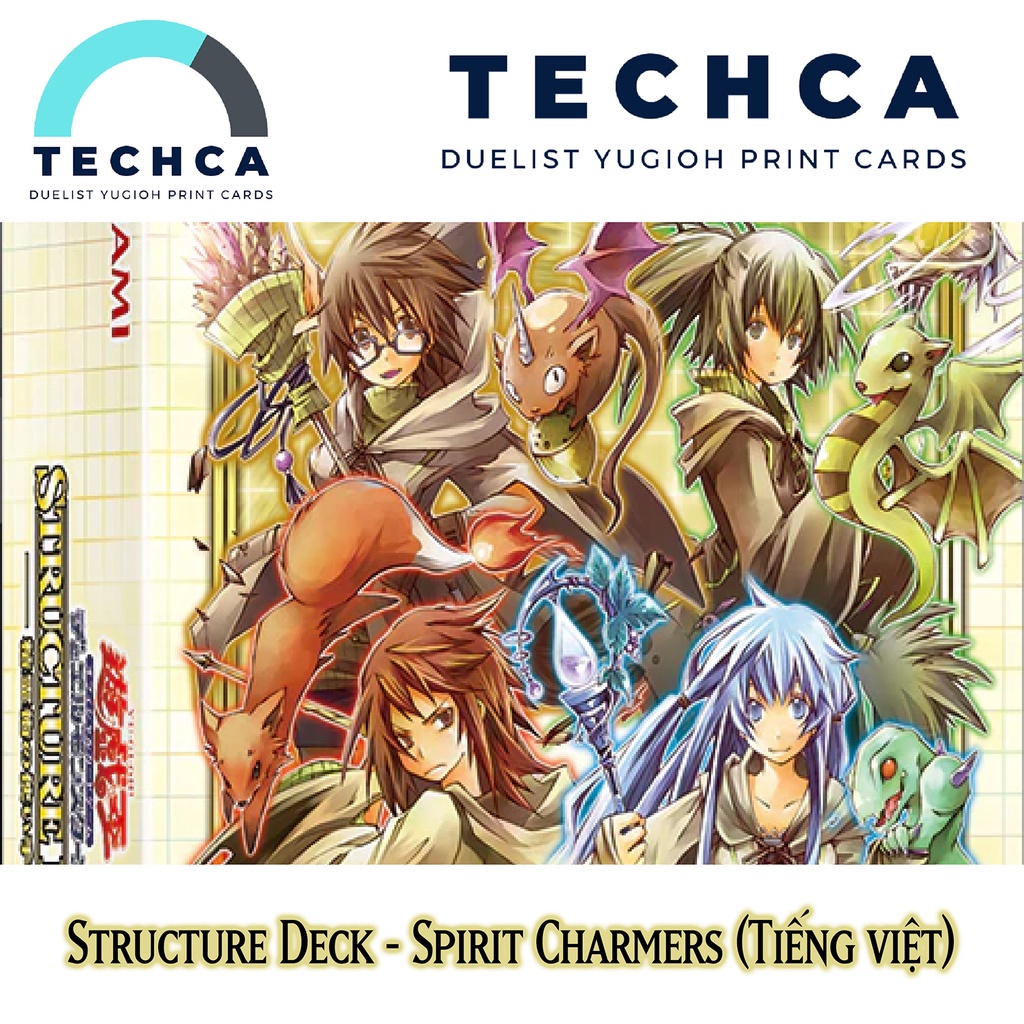 Bài In Tiếng Việt - Bộ bài Yugioh - Structure Deck - Spirit Charmers