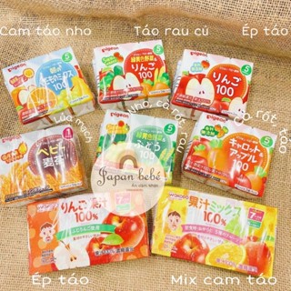 Nước ép trái cây Wakodo/Pigeon cho bé từ 7 tháng ( 125ml ) Nhật Bản