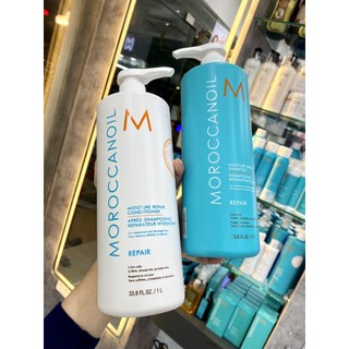 Cặp gội xả phục hồi hư tổn Moroccanoil Moroccanoil Repair 1000ml x 2