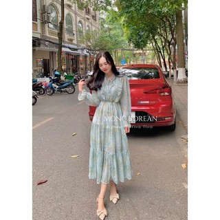 váy voan hoa cao cấp