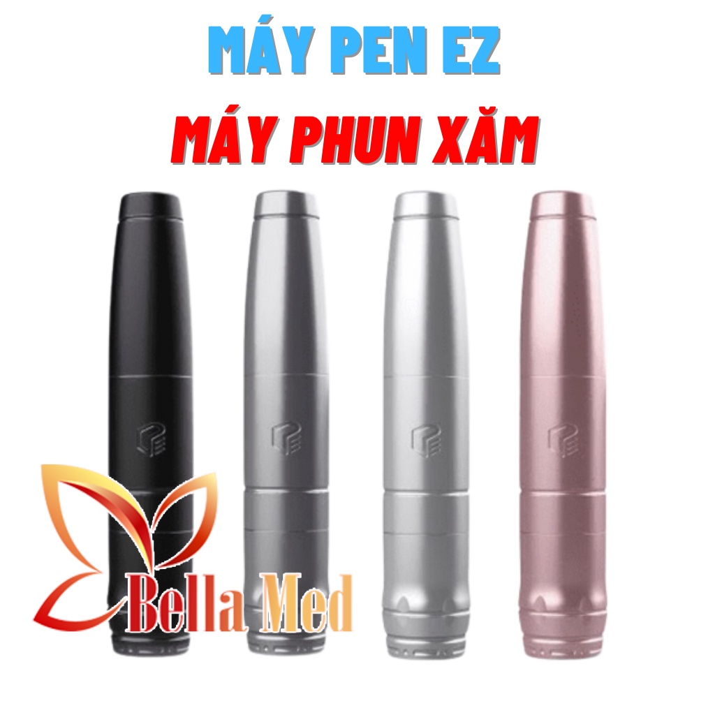 Máy Pen EZ Defender 2in1 Tattoo Phun Xăm Chính Hãng, Máy Pen Phun Xăm