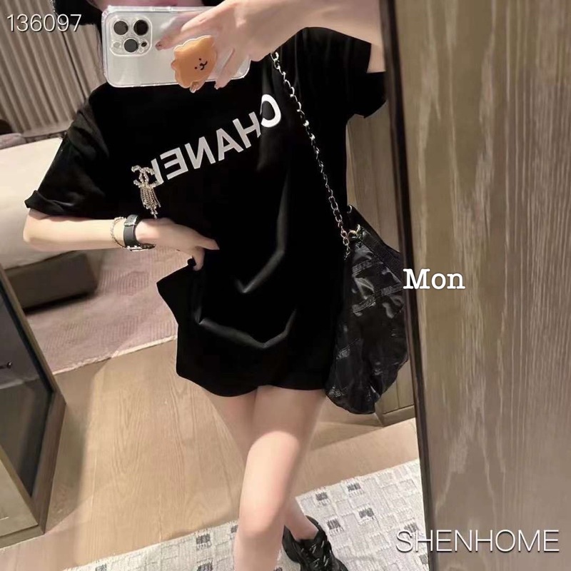 Áo phông chace kèm tag đá