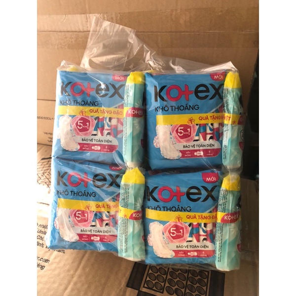 Combo 8 gói Kotex siêu mỏng cánh  tặng