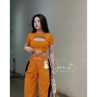 bộ thể thao đan eo siu hott