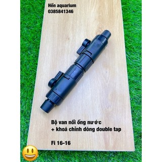 Bộ van nối ống nước nhanh double tap