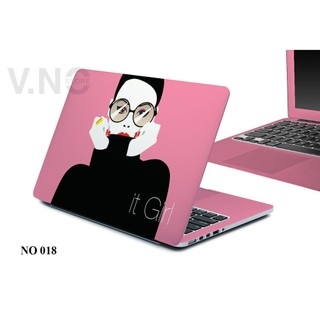 Decal dán laptop IT GIRL VNO SKIN các dòng máy laptop