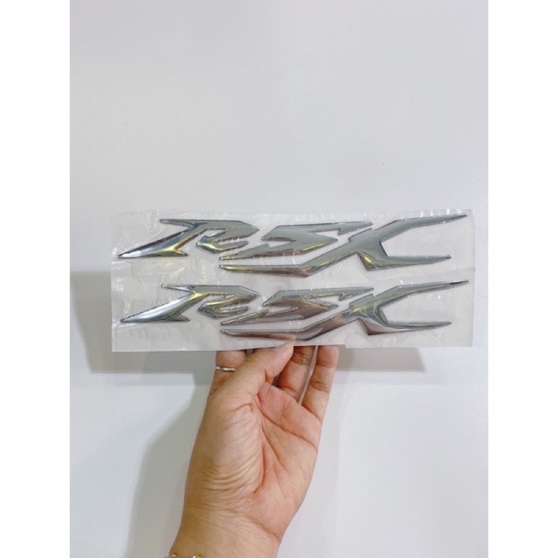 Tem LoGo ốp sườn chữ nỗi Honda Wave RSX 110 2011 2012 2013 2014 2015 2016