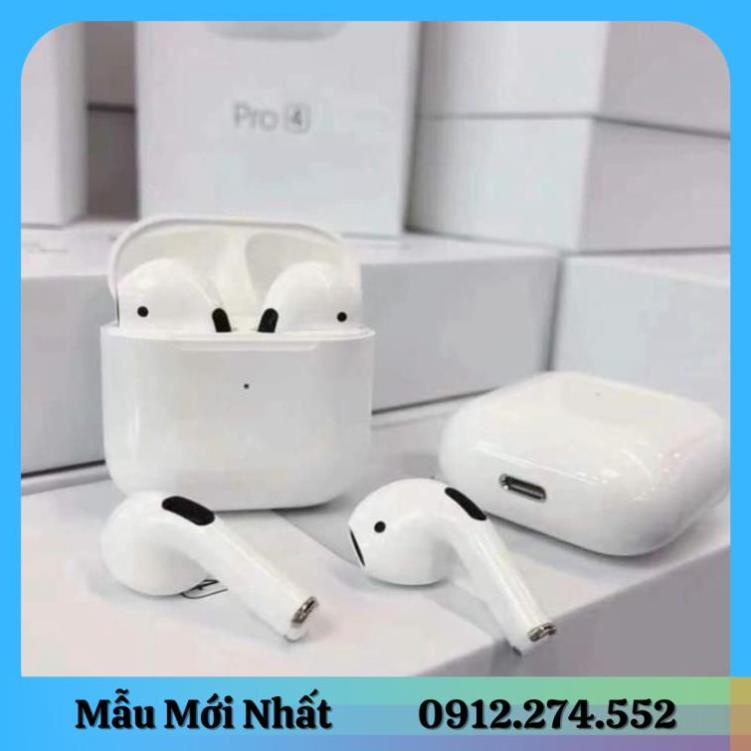 Tai Nghe Bluetooth 5.0 Không Dây Mini Pro4 Tws Tiện Dụng Dành Cho Điện Thoại - Máy Tính - Laptop với đầy đủ chức năng