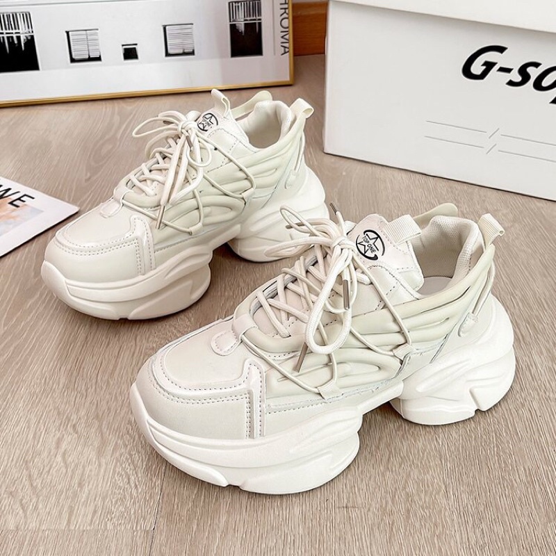 Giày thể thao nữ, giay Ullzang nâng đế Zinshoes có sẵn