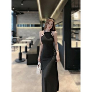 ĐẦM CỔ YẾM CỘT DÂY GỢI CẢM