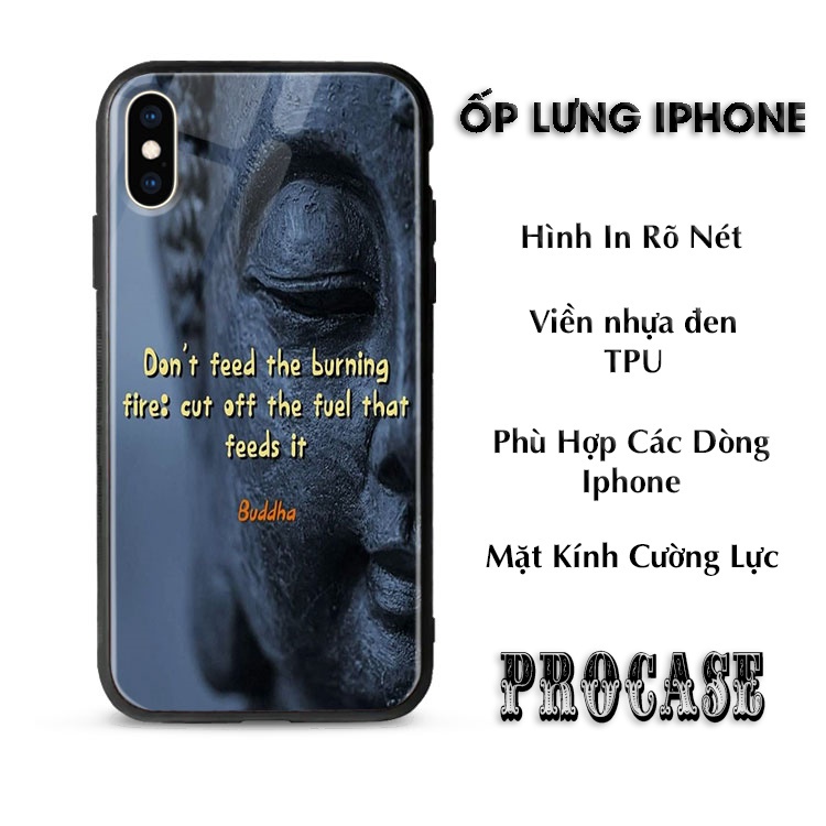 ốp lưng iphone 13 pro max độc lạ hình phật bụt nhân quả đức đạo a di đà nhẹ nhàng PROCASE NA140223762 Ip 5S/6/6Plus/6S/6