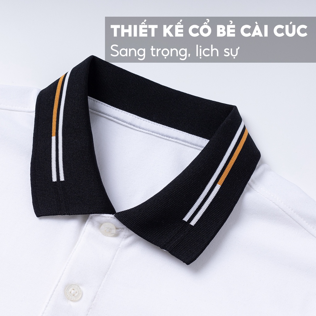 Áo Polo Nam 5S Protect, Vải Cotton Mềm Mịn, Thoáng Mát, Phom Tôn Dáng (01-APC23014)