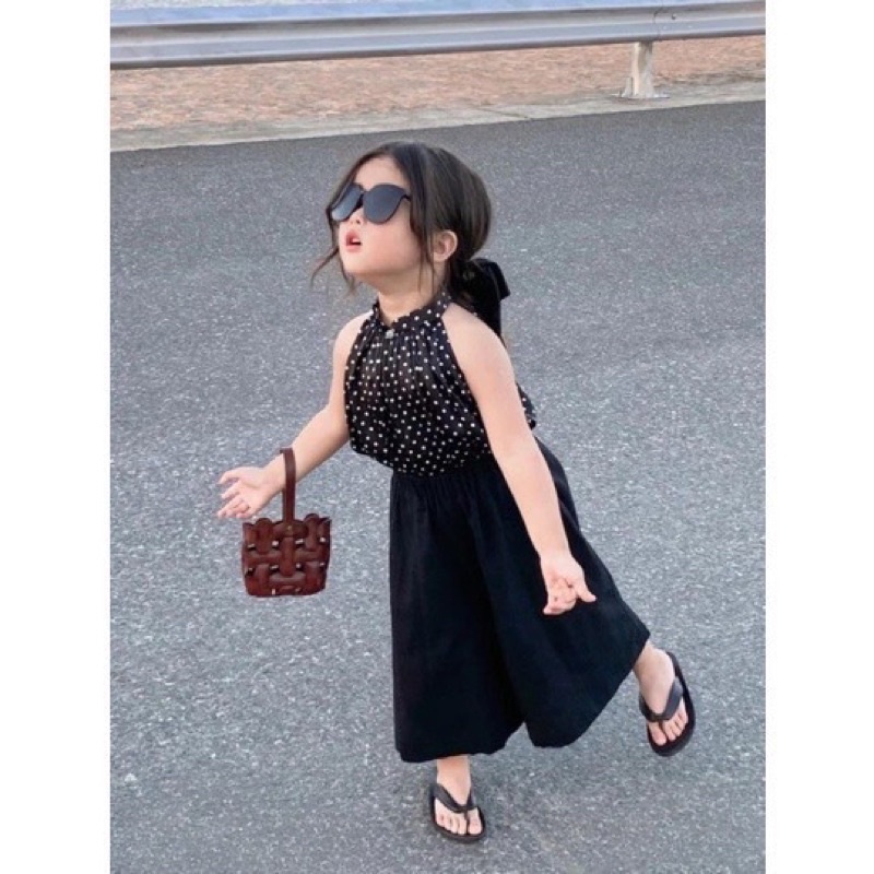 Set áo kèm quần ống suông cho bé