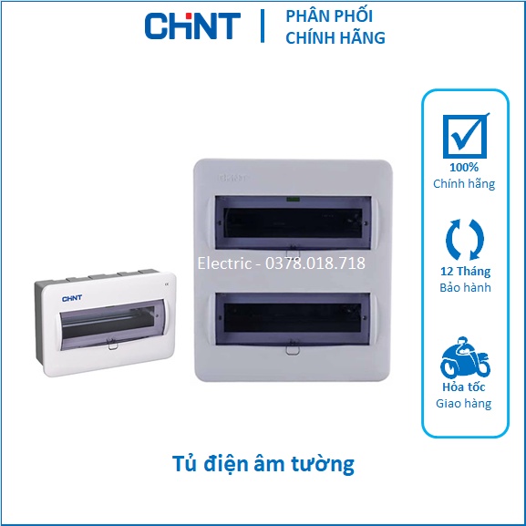 TỦ ĐIỆN NHỰA ÂM TƯỜNG CHINT 5 8 12 15 20 24 ĐƯỜNG MODULE MÔ ĐUN TÉP NX8-5 NX8-8 NX8-12 NX8-15 NX8-20