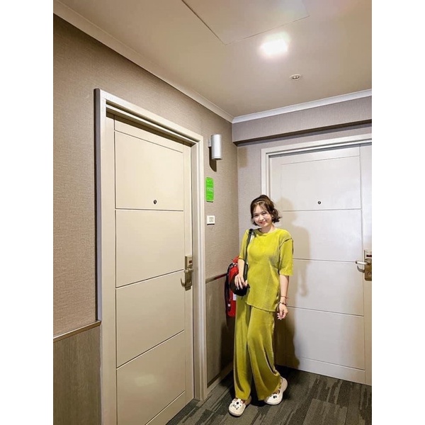 Set Bộ Tăm Dáng Suông Màu Trơn Xinh Mã ĐH2