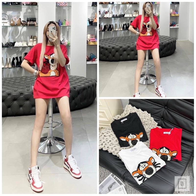 🧬🧬FREESHIP🔥ÁO COTTON TÀU SỊN SÒ. HÌNH THÊU SIÊU ĐẸP. ẢNH THẬT KÈM