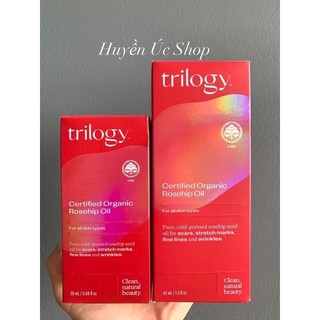Tinh Dầu Tầm Xuân Trilogy dưỡng da căng mịn, sáng da (chống lão hóa) - Rosehip Oil Antioxidant 20ml, 30ml, 45ml