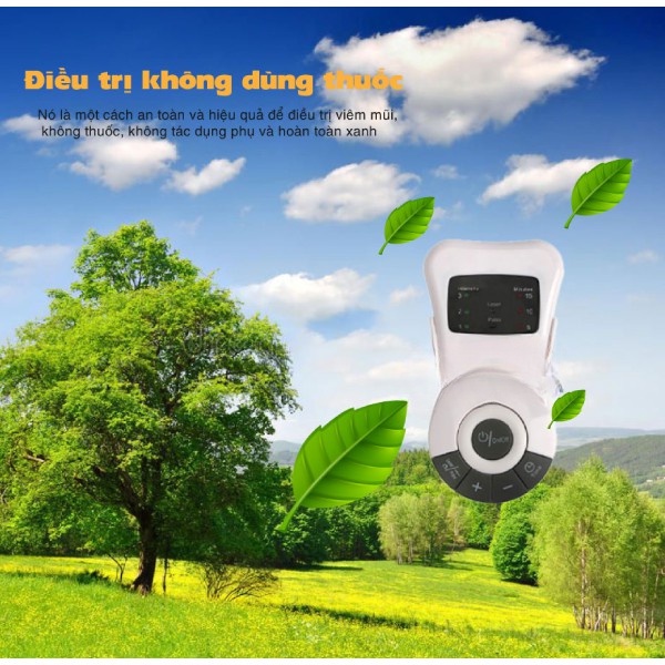 Máy Trị Viêm Mũi Dị Ứng , Viêm Xoang Mũi,Massage Mũi Mang Lại Cảm Giác Thoải Mái Dễ Thở