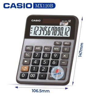Máy tính để bàn Casio MX-120B Loại thông dụng Dành cho cửa hàng và các shop bán hàng