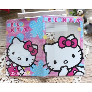[HCM] Vỏ bọc hộ chiếu - passport Plastis dẻo Hello Kitty