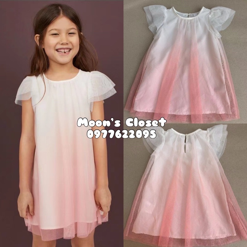 XD- Váy voan size 1/2y-9/10y (form nhỏ)