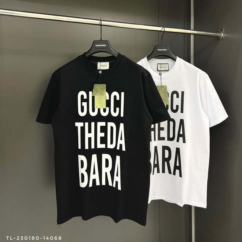 Áo phông cotton tay lỡ in chữ GU.CCII THEDA BARA siêu hot — Bongstore M79- | BigBuy360 - bigbuy360.vn