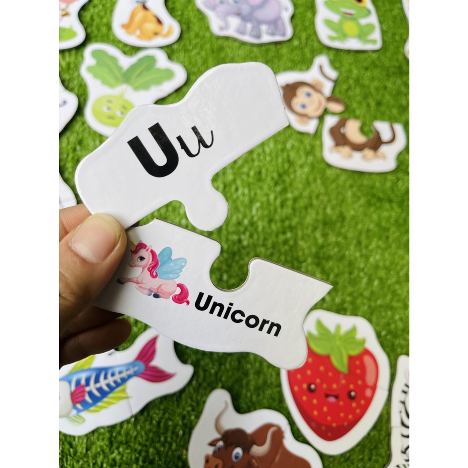 Đồ Chơi Ghép Hình 2 Mảnh Tư Duy SHAPES PUZZLE 72 PCS Hàng Việt Nam