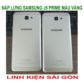 Nắp lưng samsung j5 prime màu vàng