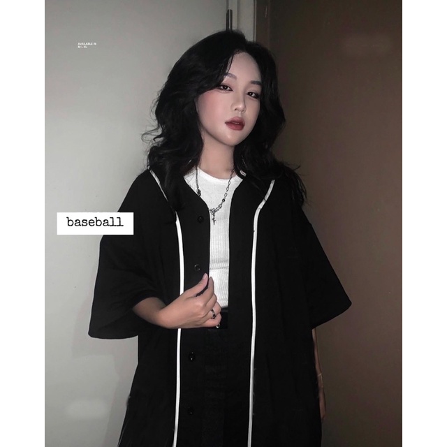 Áo Bóng chày trơn Basic