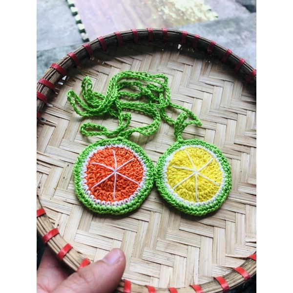 túi đựng tỏi quả cam