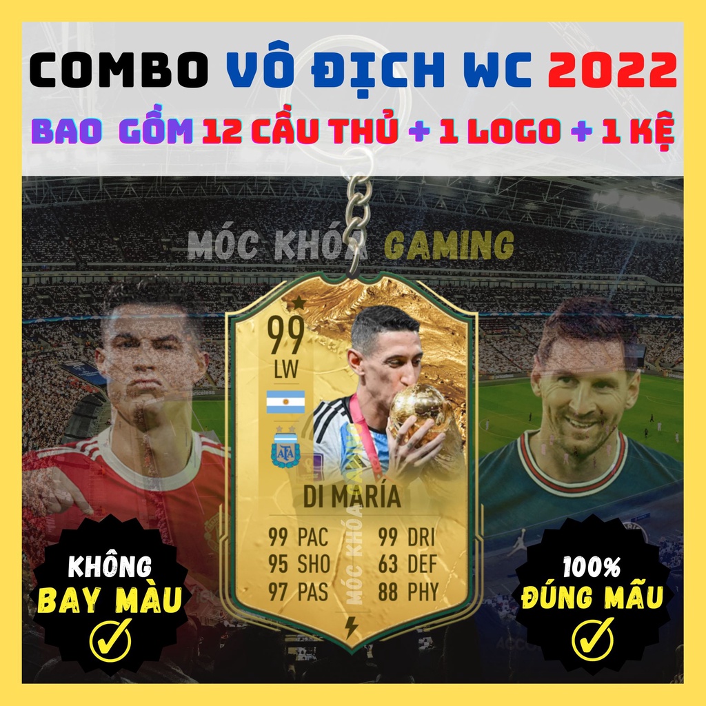 Móc Khóa Nhà Vô Địch WC 2022