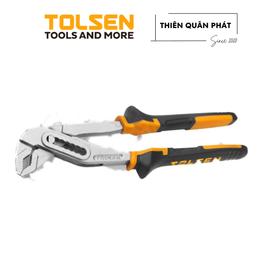 Kìm mỏ quạ Tolsen 10014 chính hãng làm từ hợp kim chống gỉ tốt, độ mở rộng đáp ứng nhiều công việc trong đời sống