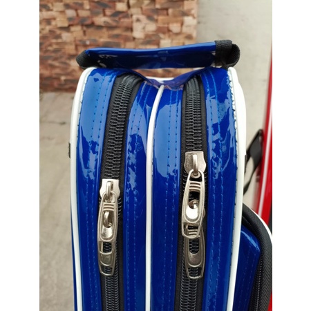 Bao đựng cần câu đơn đài 2 ngăn có chân chống, bao cần AISHANGYU