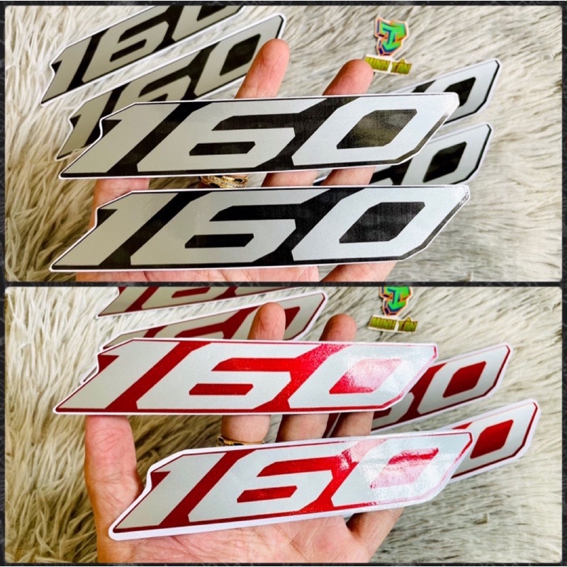 Tem số AirBlade 160 , hàng đẹp sắc nét (giá 1 cặp)