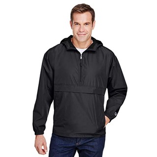 Áo jacket Champion màu đen auth 100% new